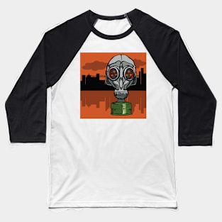 Gas Mask Baseball T-Shirt